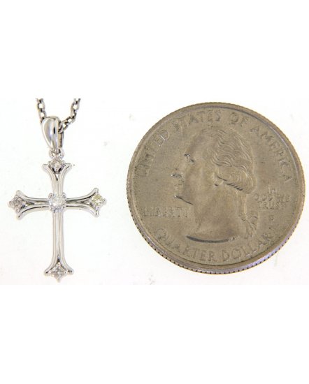 CROSS DIAMOND PENDANT (TP2942)