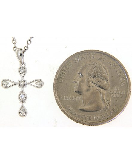 CROSS DIAMOND PENDANT (TP2945)