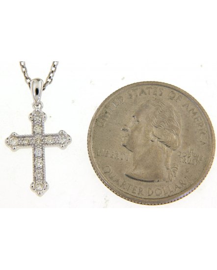 CROSS DIAMOND PENDANT (TP2978)