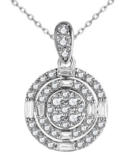 ROUND DIAMOND PENDANT (TP3018)