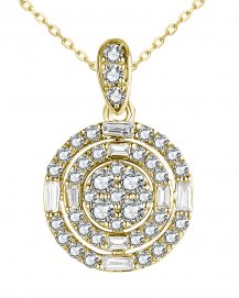 ROUND DIAMOND PENDANT (TP3018)