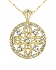 ROUND DIAMOND PENDANT (TP3038)