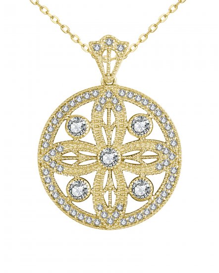 ROUND DIAMOND PENDANT (TP3038)