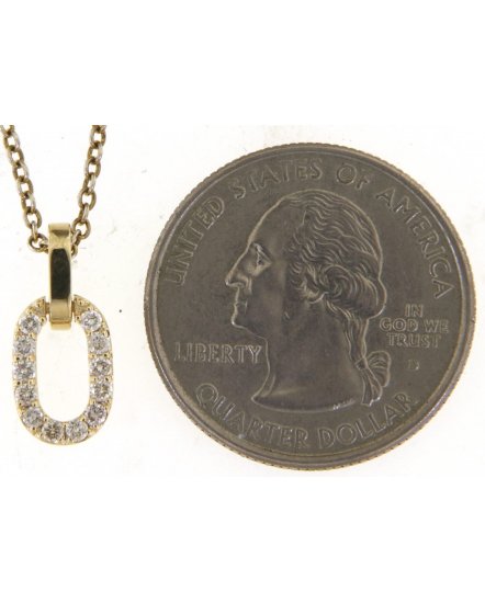 OPEN BAR DIAMOND PENDANT (TP3039)