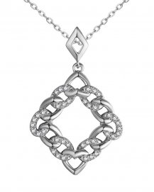 LINK STYLE DIAMOND PENDANT (TP3100)