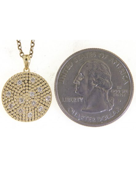 ROUND DIAMOND PENDANT (TP3134)