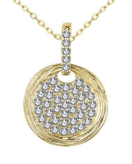 ROUND DIAMOND PENDANT (TP3139)