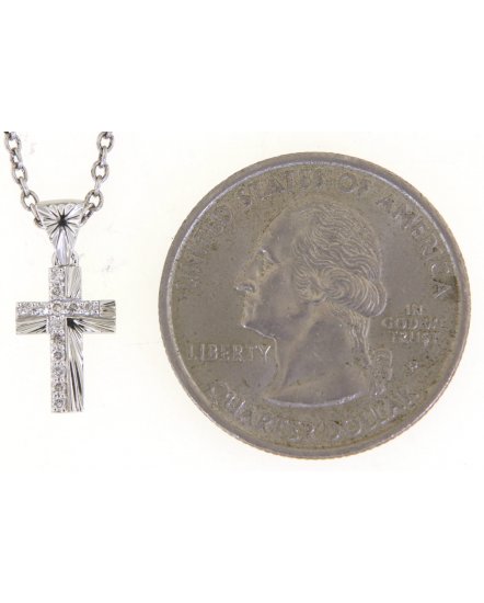 CROSS DIAMOND PENDANT (TP3144)