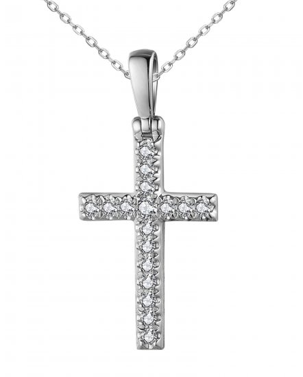 CROSS DIAMOND PENDANT (TP3146)