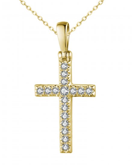 CROSS DIAMOND PENDANT (TP3146)