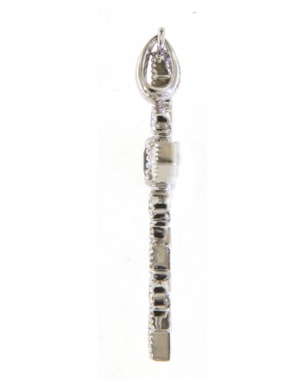 CROSS SAPPHIRE DIAMOND PENDANT (TP3147)