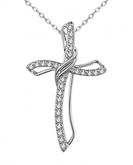 CROSS DIAMOND PENDANT (TP3156)