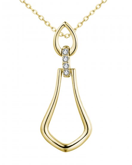 LEAF STYLE DIAMOND PENDANT (TP3159)