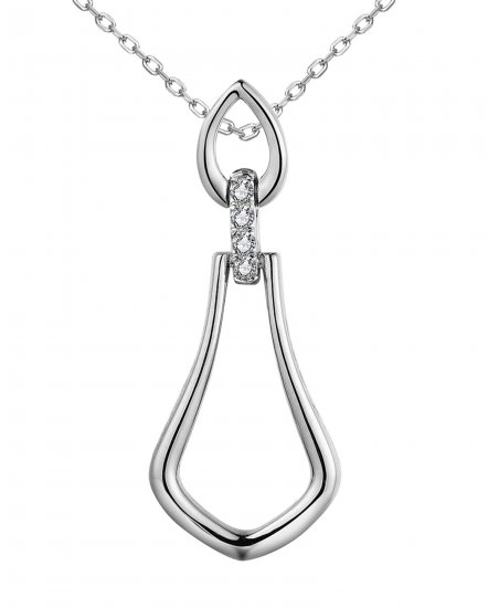 LEAF STYLE DIAMOND PENDANT (TP3159)