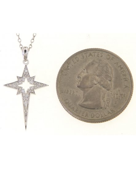 NORTH STAR STYLE DIAMOND PENDANT (TP3171)