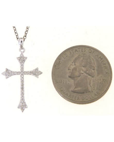 CROSS DIAMOND PENDANT (TP3174)