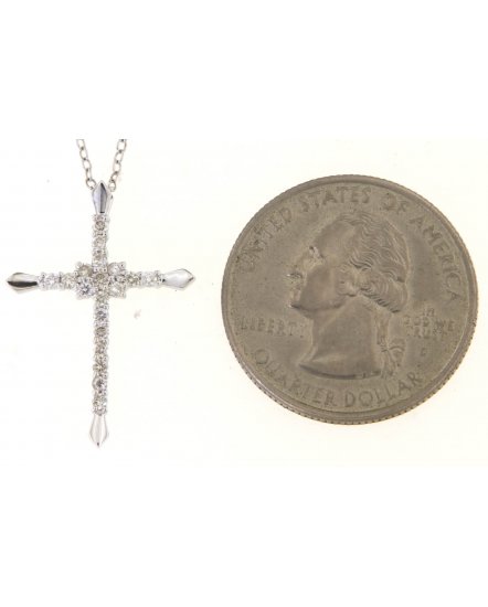 CROSS DIAMOND PENDANT (TP3182)
