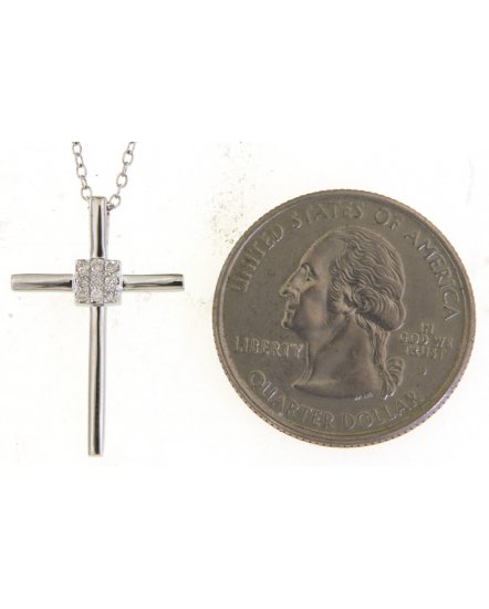 CROSS DIAMOND PENDANT (TP3189)