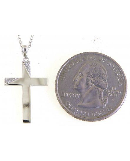CROSS DIAMOND PENDANT (TP3191)