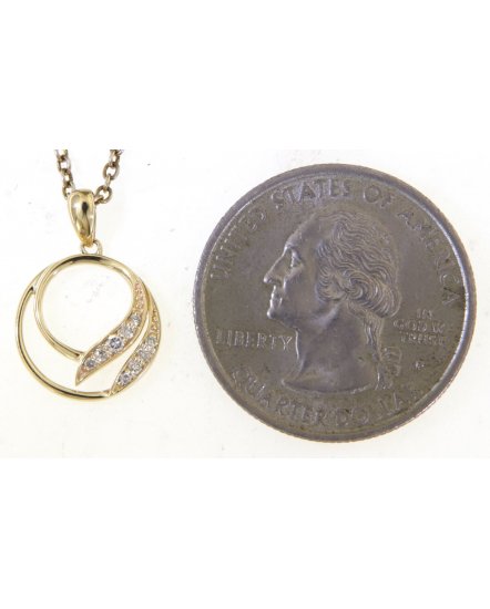 ROUND DIAMOND PENDANT (TP3210)