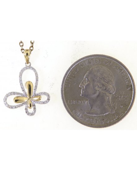 BUTTERFLY DIAMOND PENDANT (TP3211)