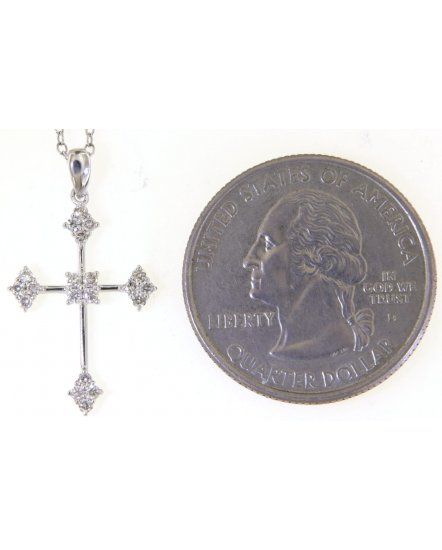 CROSS DIAMOND PENDANT (TP3214)
