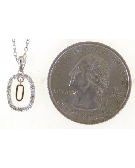 OPEN BAR DIAMOND PENDANT (TP3232)