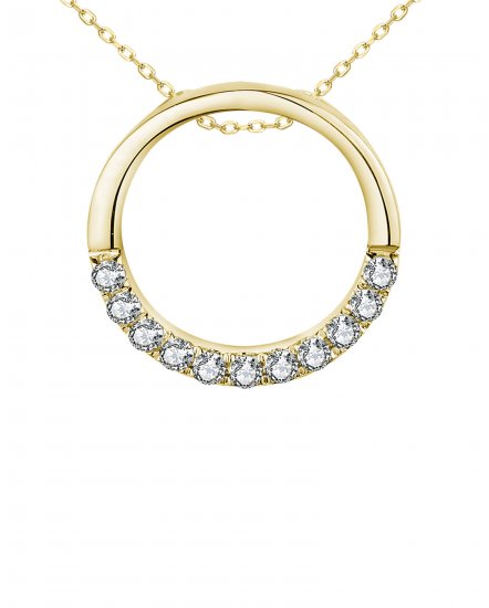 ROUND DIAMOND PENDANT (TP3233)