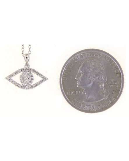 EVIL EYE DIAMOND PENDANT (TP3251)