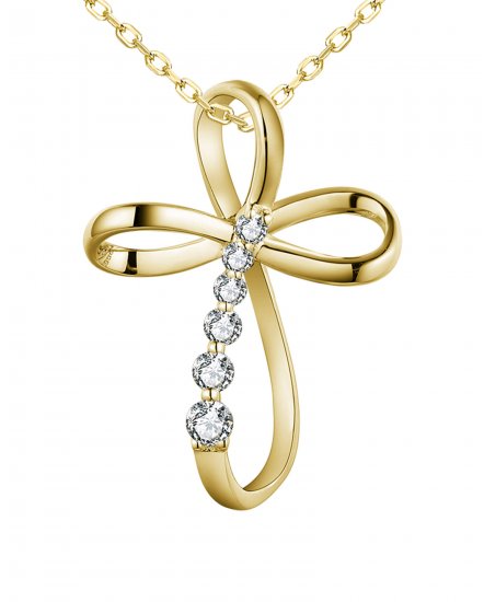 CROSS DIAMOND PENDANT (TP3261)