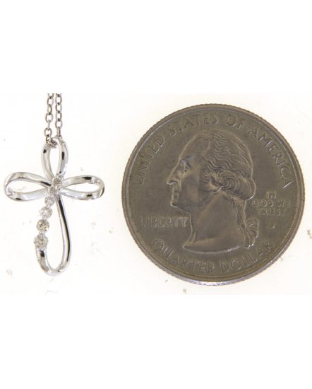 CROSS DIAMOND PENDANT (TP3261)
