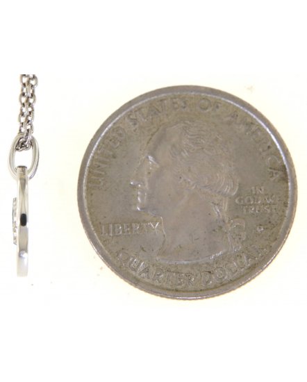 INFINITY STYLE ROUND DIAMOND PENDANT (TP3275)