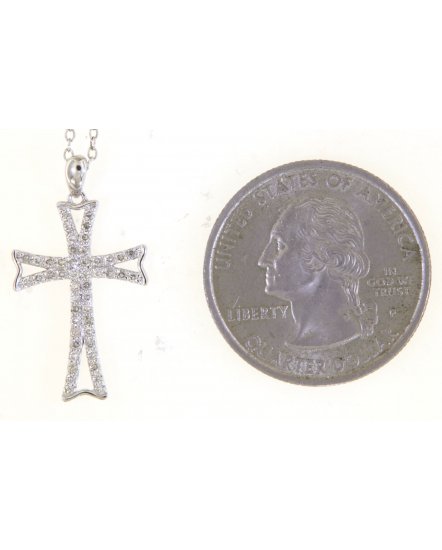 CROSS DIAMOND PENDANT (TP3277)