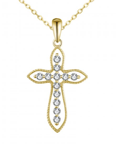 CROSS DIAMOND PENDANT (TP3280)