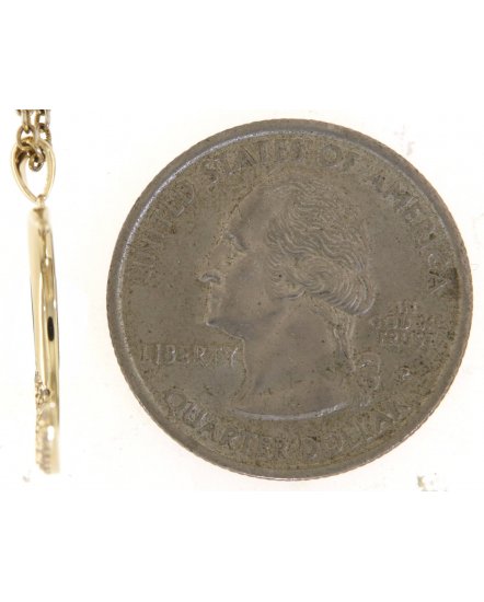 CRESCENT MOON DIAMOND PENDANT (TP3282)