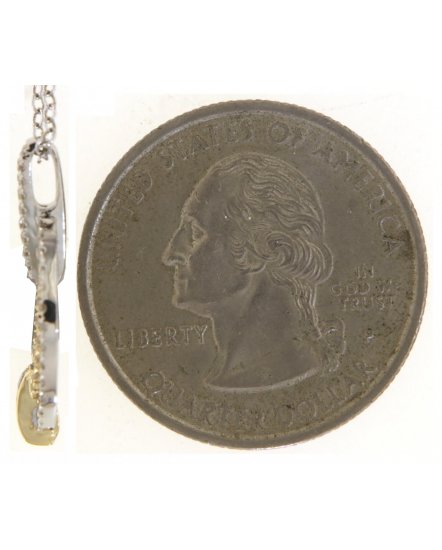 OVAL STYLE DIAMOND PENDANT (TP3294)