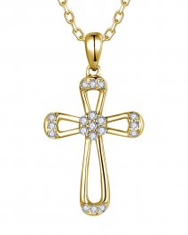 CROSS DIAMOND PENDANT (TP3301)