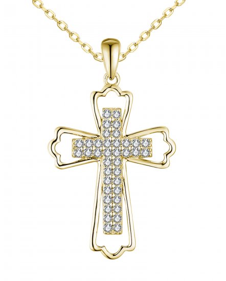 CROSS DIAMOND PENDANT (TP3318)