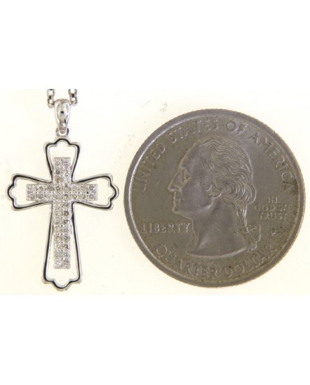 CROSS DIAMOND PENDANT (TP3318)