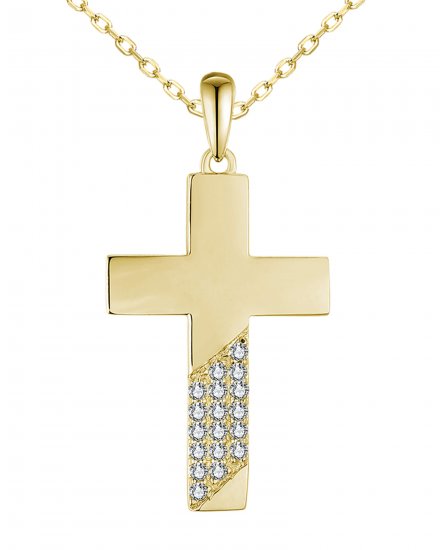 CROSS DIAMOND PENDANT (TP3323)