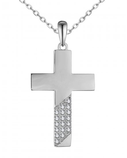CROSS DIAMOND PENDANT (TP3323)