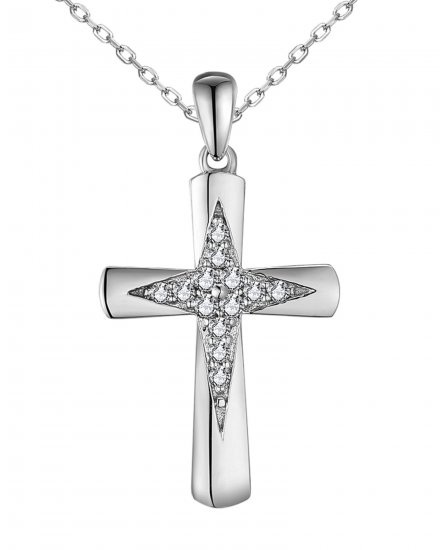 CROSS DIAMOND PENDANT (TP3326)