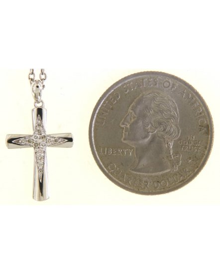 CROSS DIAMOND PENDANT (TP3326)