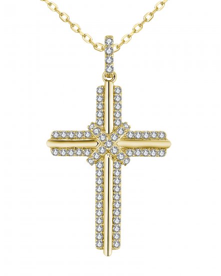CROSS DIAMOND PENDANT (TP3327)