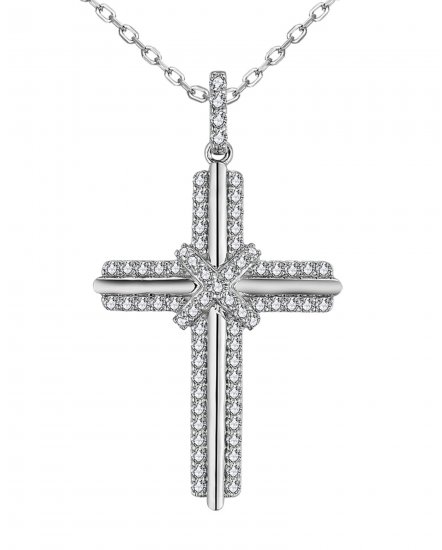 CROSS DIAMOND PENDANT (TP3327)