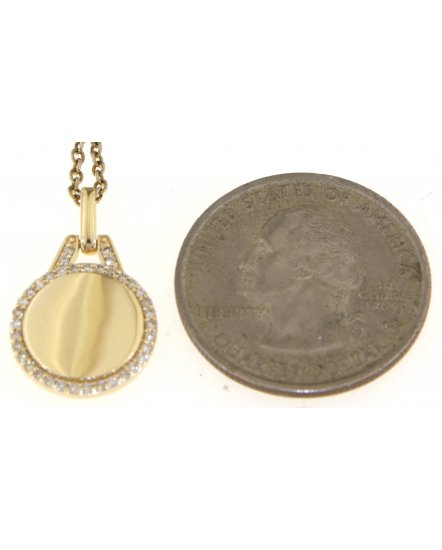 ROUND DIAMOND PENDANT (TP3341)