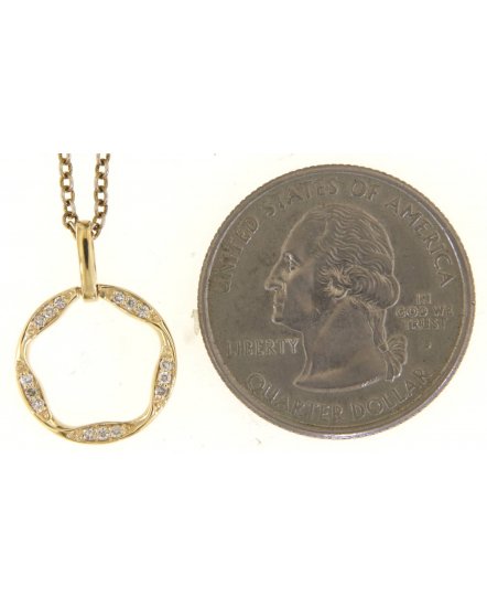 ROUND DIAMOND PENDANT (TP3343)