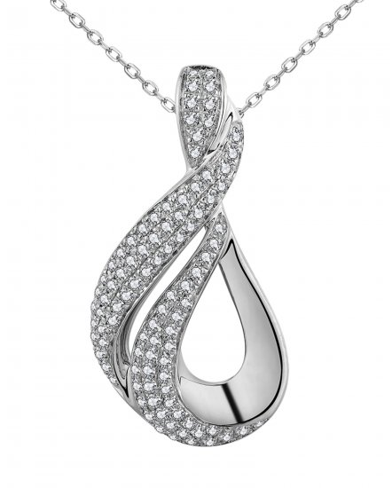 PEAR STYLE DIAMOND PENDANT (TP3361)