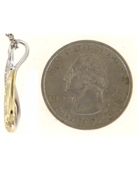 PEAR STYLE DIAMOND PENDANT (TP3361)