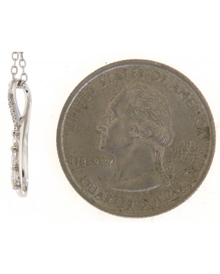 PEAR STYLE DIAMOND PENDANT (TP3363)
